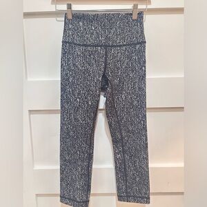 Lululemon High Times Pant Luon Suited Jacquard Black Whit